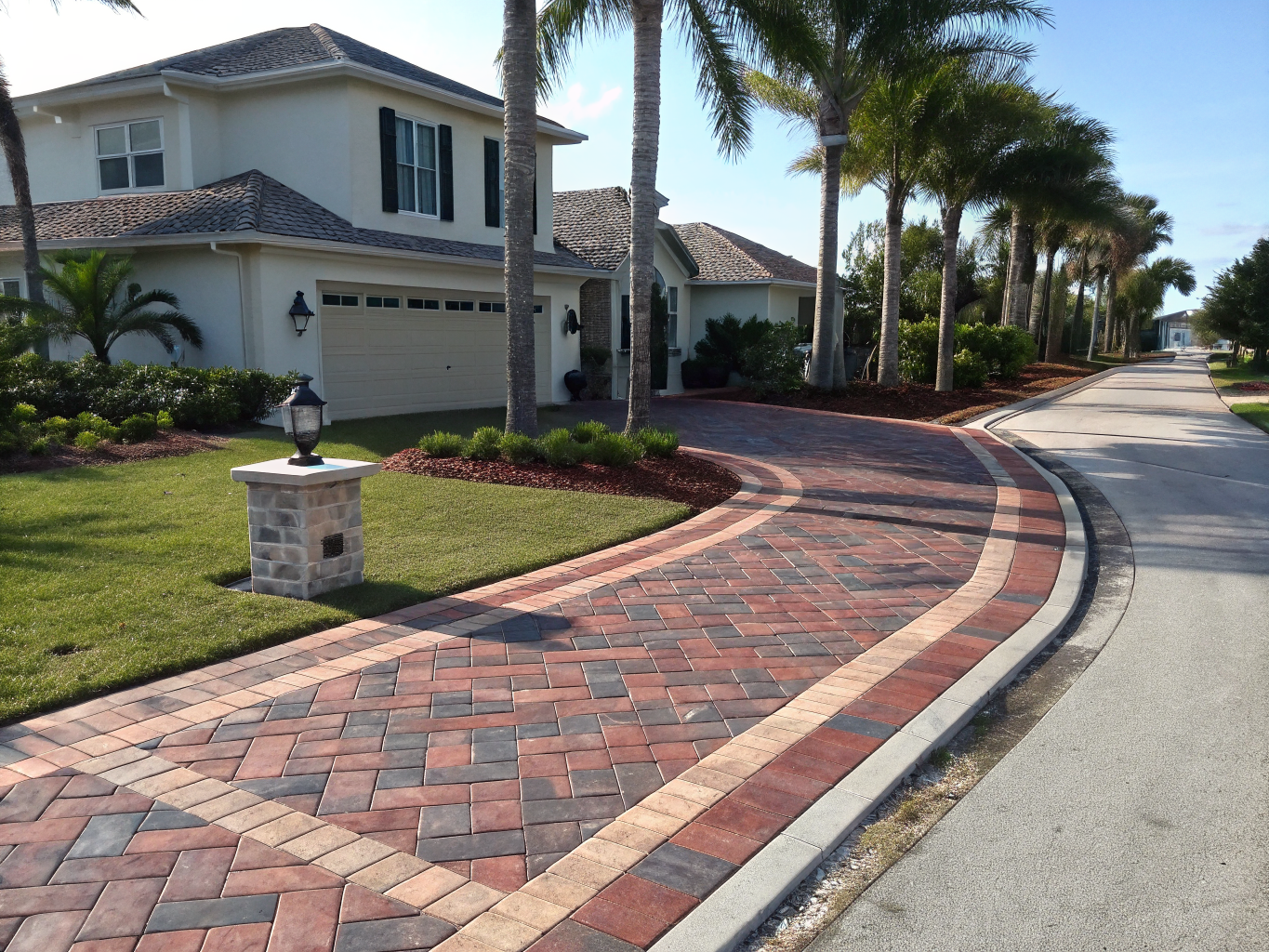 Luxury Cobblestone Driveway